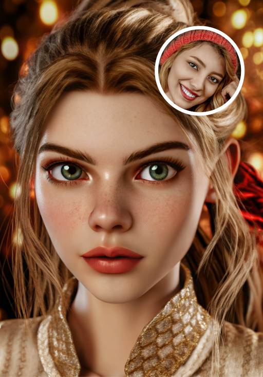 Personalized avatars from your image.